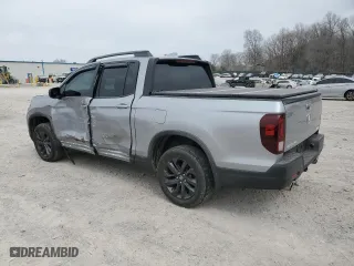 2021 Honda Ridgeline Sport with VIN 5FPYK3F19MB001080, listed as a Copart auction lot 49120615 with 33,098 mi miles and Salvage Title. Bid and sale history available at carsss.com. Image 2.