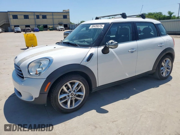 2012 MINI Countryman z VIN WMWZB3C56CWM30897, wystawiony jako Copart lot #58439375 z przebiegiem 160 455 mil mil oraz Czysty tytuł • Clean title. Historia ofert i sprzedaży dostępna na DreamBid. Obrazek 1.