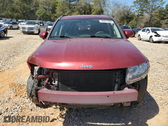 2017 Jeep Compass High Altitude with VIN 1C4NJCEA3HD151540, listed as a Copart auction lot 50071825 with 125,556 mi miles and Salvage title. Bid and sale history available at DreamBid. Image 5.
