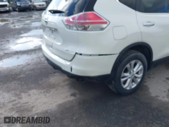 2015 Nissan Rogue SL with VIN 5N1AT2MV5FC897008, listed as a IAAI auction lot 42144349 with 101,155 mi miles and . Bid and sale history available at DreamBid. Image 6.