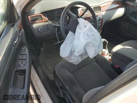 2009 Chevrolet Impala LS with VIN 2G1WB57KX91284157, listed as a Copart auction lot 53298955 with Not Provided miles and Salvage Title. Bid and sale history available at DreamBid. Image 8.