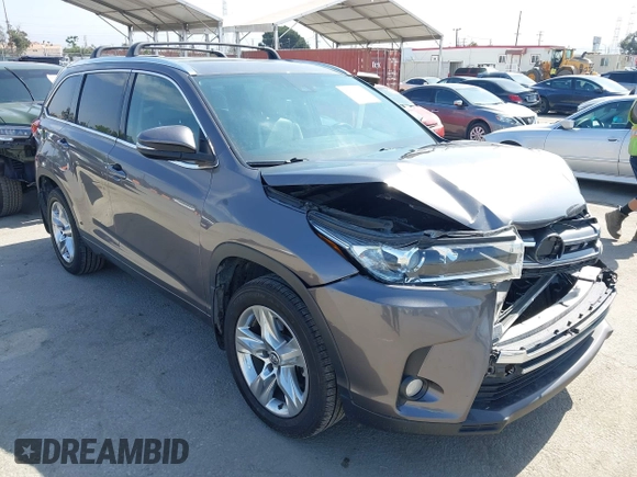 2017 Toyota Highlander Limited with VIN 5TDDZRFHXHS360717, listed as a IAAI auction lot 42571156 with 104,876 mi miles and . Bid and sale history available at DreamBid. Image 1.