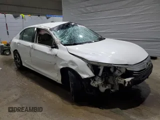 2016 Honda Accord Sedan LX with VIN 1HGCR2F31GA207017, listed as a Copart auction lot 46866595 with 225,260 mi miles and Salvage Title. Bid and sale history available at carsss.com. Image 4.