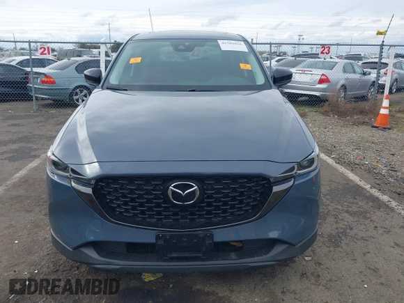 2023 Mazda CX-5 2.5 S Carbon Edition with VIN JM3KFBCM2P0155152, listed as a IAAI auction lot 41501616 with 1 mi miles. Bid and sale history available at carsss.com. Image 6.