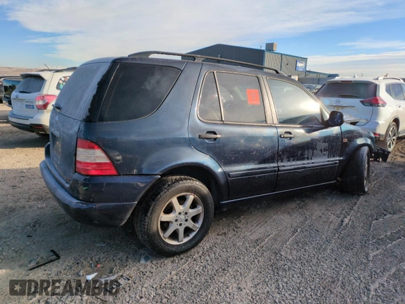 1999 Mercedes-Benz M 320/430/500 with VIN 4JGAB72E4XA096215, listed as a Copart auction lot 88049355 with Not provided miles and Salvage title. Bid and sale history available at DreamBid. Image 3.