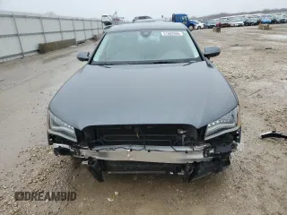 2013 Audi A8 3.0L with VIN WAUAGAFD2DN016626, listed as a Copart auction lot 51662665 with 73,741 mi miles and Salvage title. Bid and sale history available at DreamBid. Image 5.