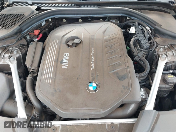 2019 BMW 5 Series 540i with VIN WBAJE5C52KWA98653, listed as a IAAI auction lot 41398589 with Not provided miles and . Bid and sale history available at DreamBid. Image 10.