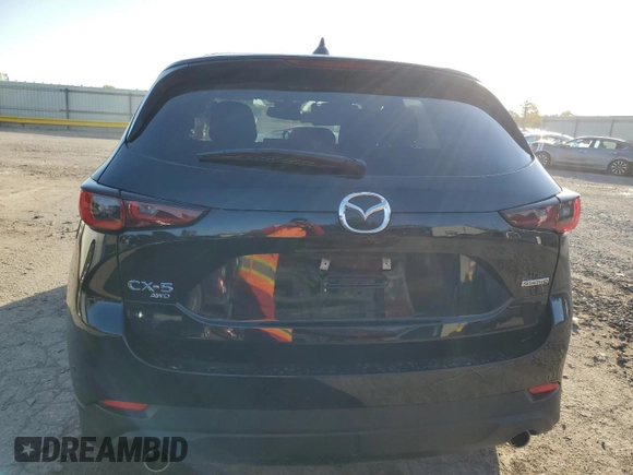 2023 Mazda CX-5 2.5 S Preferred Package with VIN JM3KFBCM8P0227133, listed as a Copart auction lot 77595004 with 25,204 mi miles and Salvage Title. Bid and sale history available at carsss.com. Image 6.