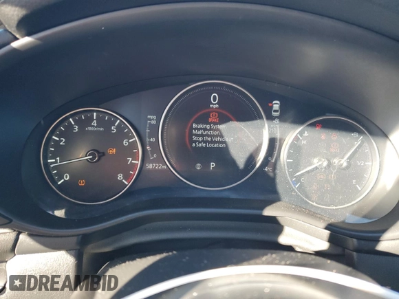 2021 Mazda 3 Select with VIN JM1BPABL6M1322529, listed as a Copart auction lot 41501505 with 58,722 mi miles and Salvage Title. Bid and sale history available at DreamBid. Image 9.