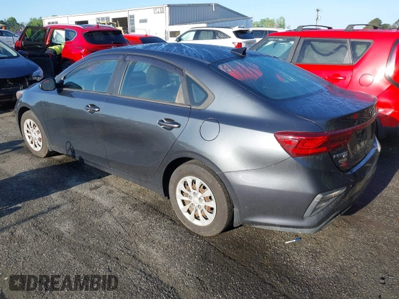 2020 Kia Forte LXS with VIN 3KPF24AD0LE173705, listed as a IAAI auction lot 41971096 with 164,572 mi miles. Bid and sale history available at carsss.com. Image 3.