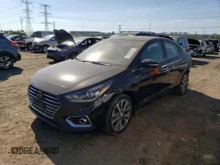 2021 Hyundai Accent Limited with VIN 3KPC34A63ME145285, listed as a Copart auction lot 70194953 with 34,275 mi miles. Bid and sale history available at carsss.com. Image 1.