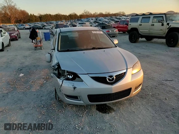 2008 Mazda 3 i Sport with VIN JM1BK12F881791359, listed as a Copart auction lot 87081524 with 127,604 mi miles and Clean Title. Bid and sale history available at DreamBid. Image 10.