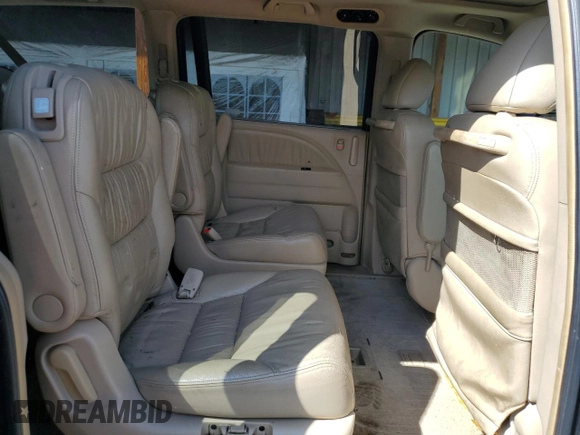 2006 Honda Odyssey EX-L with VIN 5FNRL38706B030501, listed as a Copart auction lot 53096515 with 197,215 mi miles and Salvage Title. Bid and sale history available at carsss.com. Image 11.