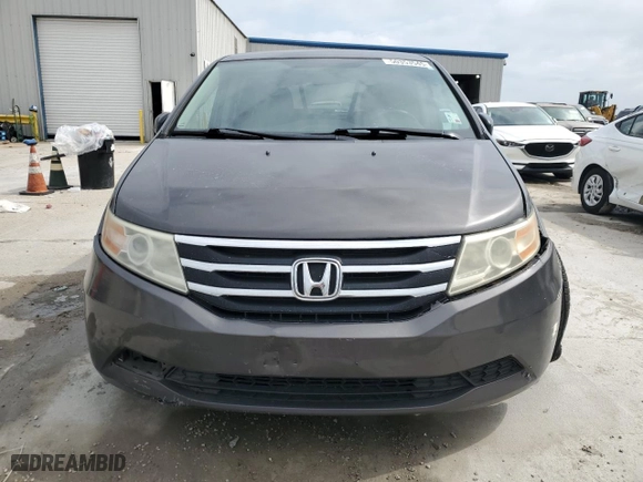 2013 Honda Odyssey EX with VIN 5FNRL5H43DB051650, listed as a Copart auction lot 50353545 with 136,693 mi miles and Salvage Title. Bid and sale history available at carsss.com. Image 5.