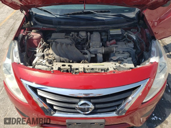 2015 Nissan Versa SV with VIN 3N1CN7AP2FL837012, listed as a Copart auction lot 52913265 with 108,972 mi miles and Salvage Title. Bid and sale history available at carsss.com. Image 11.