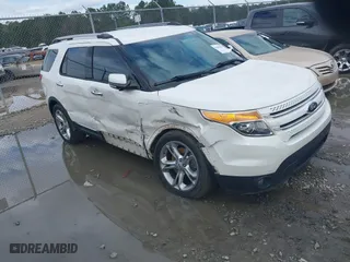 2015 Ford Explorer Limited with VIN 1FM5K7F89FGB06819, listed as a IAAI auction lot 41600497 with 87,652 mi miles. Bid and sale history available at carsss.com. Image 1.