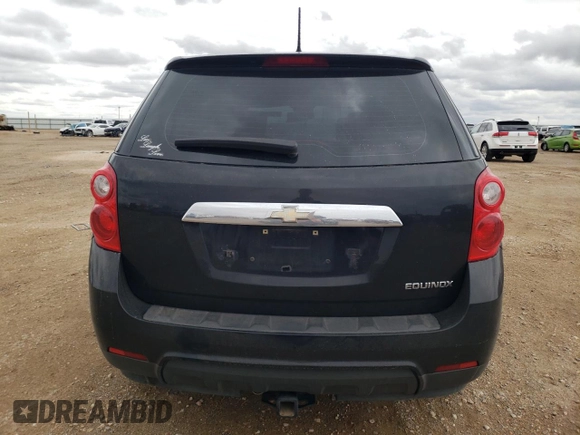 2013 Chevrolet Equinox LS with VIN 2GNALBEK4D6205858, listed as a Copart auction lot 51855945 with 110,886 mi miles and Salvage Title. Bid and sale history available at carsss.com. Image 6.