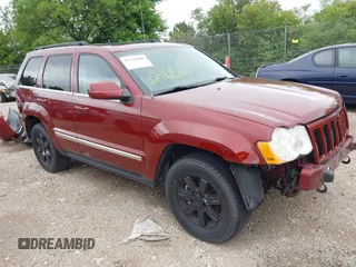 2008 Jeep Grand Cherokee Limited with VIN 1J8HR58208C211066, listed as a IAAI auction lot 42768600 with 164,659 mi miles and . Bid and sale history available at DreamBid. Image 1.
