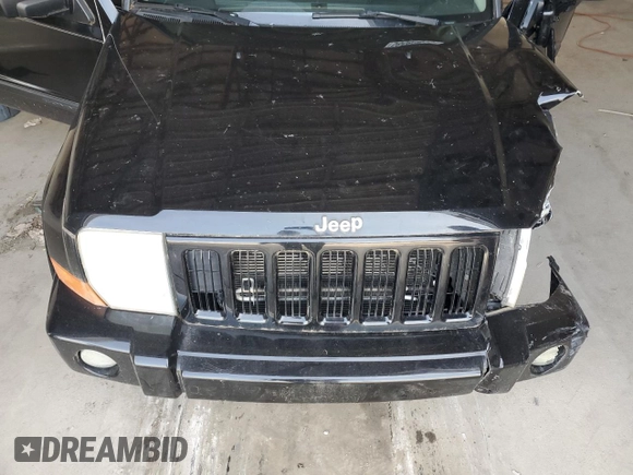 2006 Jeep Commander z VIN 1J8HG48N16C245802, wystawiony jako Copart lot #58683815 z przebiegiem 138 872 mil mil oraz Szkoda całkowita • Salvage title. Historia ofert i sprzedaży dostępna na DreamBid. Obrazek 11.