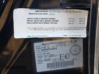 2015 Nissan Sentra SV z VIN 3N1AB7AP2FL685510, wystawiony jako IAAI lot #42061961 z przebiegiem 120 047 mil mil oraz . Historia ofert i sprzedaży dostępna na DreamBid. Obrazek 9.