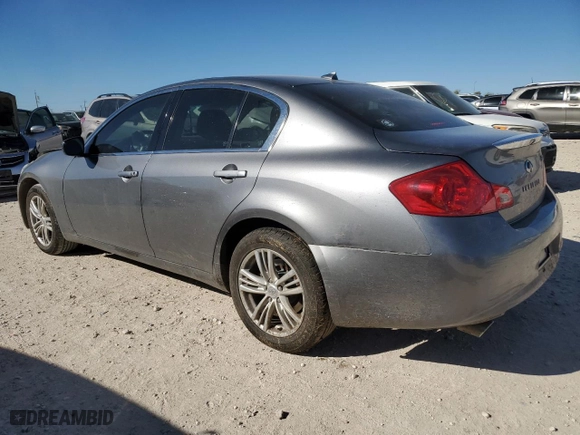 2011 Infiniti G25 Sedan x with VIN JN1DV6AR9BM654254, listed as a Copart auction lot 84730754 with 78,800 mi miles and Salvage Title. Bid and sale history available at carsss.com. Image 2.