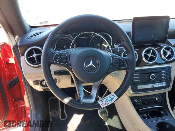 2017 Mercedes-Benz CLA with VIN WDDSJ4EB6HN436864, listed as a Copart auction lot 40863233 with 99,349 mi miles. Bid and sale history available at carsss.com. Image 8.