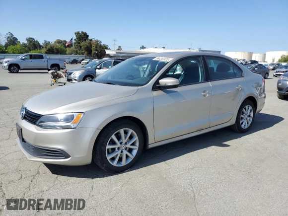 2012 Volkswagen Jetta SE с VIN 3VWDP7AJ0CM456267, выставлен на аукционе Copart как лот 58436325 с пробегом 102 948 миль миль и Списание • Salvage title. История ставок и продаж доступна на DreamBid. Изображение 1.