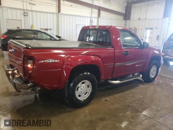 2004 GMC Canyon SL Z85 with VIN 1GTDT146648150876, listed as a Copart auction lot 88314505 with 60,569 mi miles and Clean Title. Bid and sale history available at carsss.com. Image 3.