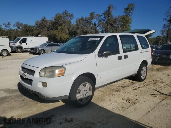 2006 Chevrolet Uplander with VIN 1GNDV13L36D181537, listed as a Copart auction lot 49043025 with 173,573 mi miles and Salvage Title. Bid and sale history available at DreamBid. Image 1.