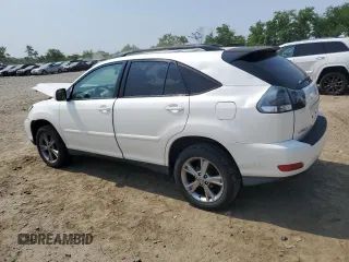 2006 Lexus RX 400h with VIN JTJHW31U660026841, listed as a Copart auction lot 60598935 with 185,947 mi miles and Salvage title. Bid and sale history available at DreamBid. Image 2.