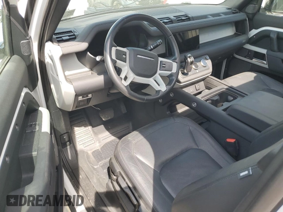 2024 Land Rover Defender S with VIN SALEJ6EX3R2281491, listed as a Copart auction lot 55640215 with Not provided miles and Clean title. Bid and sale history available at DreamBid. Image 8.
