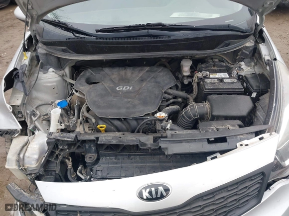 2015 Kia Rio LX with VIN KNADM4A39F6452036, listed as a IAAI auction lot 41516879 with 95,775 mi miles. Bid and sale history available at carsss.com. Image 10.