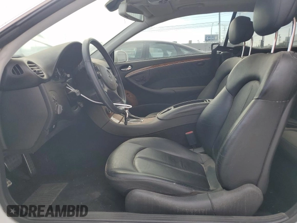 2007 Mercedes-Benz CLK 350 with VIN WDBTJ56H77F216180, listed as a Copart auction lot 80304494 with 116,590 mi miles and Salvage Title. Bid and sale history available at DreamBid. Image 7.