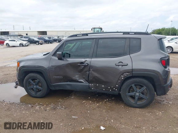 2018 Jeep Renegade Latitude with VIN ZACCJABB4JPH82491, listed as a IAAI auction lot 42070396 with 97,018 mi miles and . Bid and sale history available at DreamBid. Image 14.