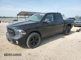 2018 Ram 1500 Big Horn with VIN 1C6RR7LT8JS345625, listed as a Copart auction lot 60603065 with 107,849 mi miles and Salvage title. Bid and sale history available at DreamBid. Image 1.