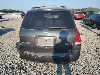 2005 Nissan Quest SE with VIN 5N1BV28U25N127447, listed as a Copart auction lot 68610624 with 0 mi miles and Salvage Title. Bid and sale history available at carsss.com. Image 6.