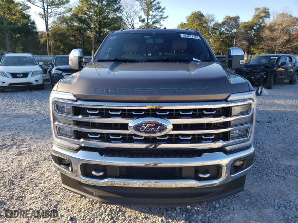 2023 Ford Super Duty F-350 SRW XL with VIN 1FT8W3BT0PEE02611, listed as a Copart auction lot 87077404 with NaN miles and Salvage Title. Bid and sale history available at carsss.com. Image 5.