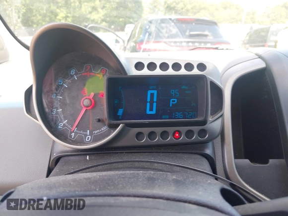 2012 Chevrolet Sonic LT with VIN 1G1JC6SH6C4168488, listed as a IAAI auction lot 42308645 with 136,720 mi miles and . Bid and sale history available at DreamBid. Image 7.
