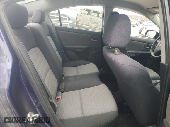 2006 Mazda 3 i with VIN JM1BK12F761460947, listed as a Copart auction lot 50333175 with 71,676 mi miles and Salvage Title. Bid and sale history available at carsss.com. Image 8.