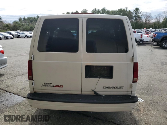 2005 Chevrolet Astro with VIN 1GNEL19X65B113389, listed as a Copart auction lot 50546515 with 40,167 mi miles and Clean Title. Bid and sale history available at carsss.com. Image 6.