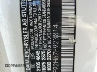 2007 Mercedes-Benz C 280 Luxury z VIN WDBRF92H67F923814, wystawiony jako Copart lot #60515625 z przebiegiem 87 502 mil mil oraz Szkoda całkowita • Salvage title. Historia ofert i sprzedaży dostępna na DreamBid. Obrazek 12.
