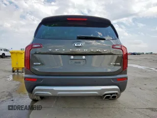 2021 Kia Telluride SX with VIN 5XYP5DHC4MG168181, listed as a Copart auction lot 58968875 with 28,962 mi miles and Salvage title. Bid and sale history available at DreamBid. Image 6.