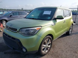 2016 Kia Soul + with VIN KNDJP3A5XG7825735, listed as a IAAI auction lot 42110380 with 268,040 mi miles. Bid and sale history available at carsss.com. Image 17.