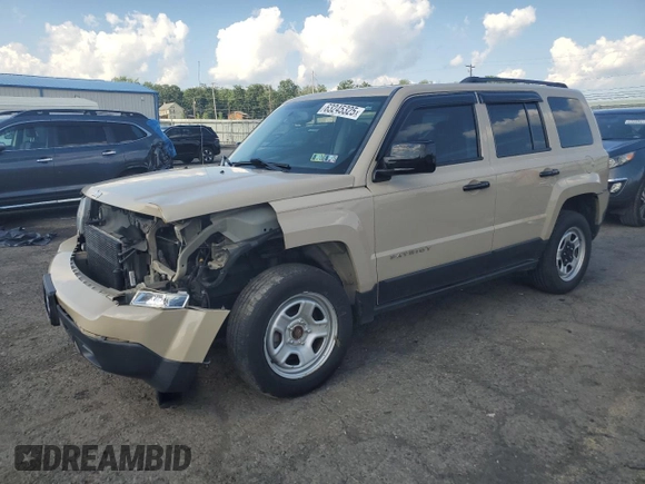 2017 Jeep Patriot Sport with VIN 1C4NJRBB6HD111629, listed as a Copart auction lot 63245325 with 88,076 mi miles and Salvage title. Bid and sale history available at DreamBid. Image 1.