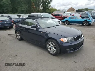 2009 BMW 1 Series 128i with VIN WBAUN13559VH80948, listed as a Copart auction lot 73012384 with 130,694 mi miles and Clean Title. Bid and sale history available at carsss.com. Image 4.
