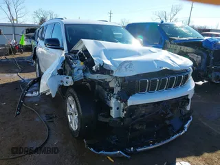 2022 Jeep Grand Cherokee Limited z VIN 1C4RJKBG7N8622646, wystawiony jako IAAI lot #41322751 z przebiegiem 37 728 mil mil oraz . Historia ofert i sprzedaży dostępna na DreamBid. Obrazek 6.