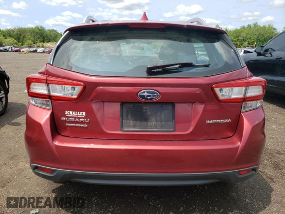 2018 Subaru Impreza Premium with VIN 4S3GTAD65J3722705, listed as a Copart auction lot 58803485 with 116,047 mi miles and Salvage title. Bid and sale history available at DreamBid. Image 6.