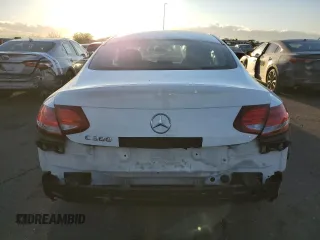 2017 Mercedes-Benz C 300 with VIN WDDWJ4JB8HF358637, listed as a Copart auction lot 84721744 with 56,442 mi miles and Salvage Title. Bid and sale history available at carsss.com. Image 6.