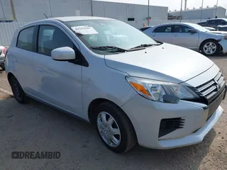 2021 Mitsubishi Mirage ES z VIN ML32AUHJ5MH007708, wystawiony jako IAAI lot #42322547 z przebiegiem 62 324 mil mil oraz . Historia ofert i sprzedaży dostępna na DreamBid. Obrazek 1.