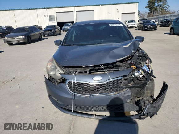 2014 Kia Forte EX with VIN KNAFX4A81E5047546, listed as a Copart auction lot 89078535 with 184,664 mi miles and Salvage Title. Bid and sale history available at carsss.com. Image 5.